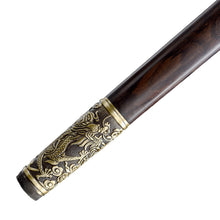 Load image into Gallery viewer, Cane Sword Retro Bronze Eagle Head Folding Steel Rbony Cane with Sword