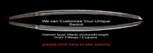 Load image into Gallery viewer, Japanese Samurai katana Wakizashi Tanto Nodachi Swords Sword Customized