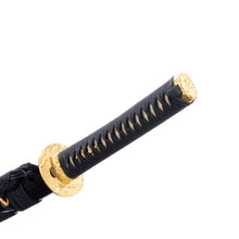 Load image into Gallery viewer, Golden Phoenix Theme KatanaT10 Steel Clay Tempered Real Hamon Japanese Sword