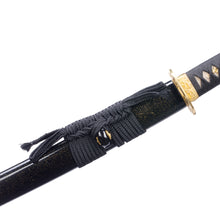 Load image into Gallery viewer, Golden Phoenix Theme KatanaT10 Steel Clay Tempered Real Hamon Japanese Sword
