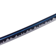 Load image into Gallery viewer, Dragon Theme Katana 9260 Spring Steel Blue Blade White Hamon Samurai Sword