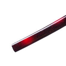 Load image into Gallery viewer, Red Black Saya Alloy Dragon Japanese Samurai Sword