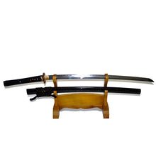 Load image into Gallery viewer, Honsanmai Blade Katana Dragonfly Tsuba Japanese Sword Sharpened Real Yokote
