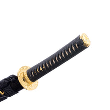 Load image into Gallery viewer, Golden Phoenix Theme KatanaT10 Steel Clay Tempered Real Hamon Japanese Sword
